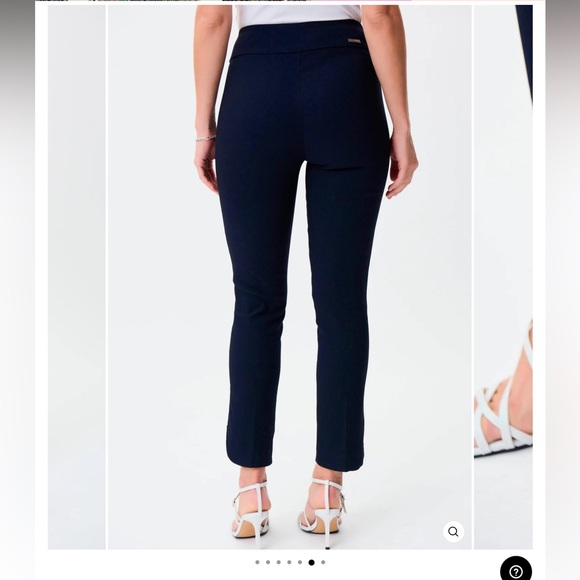 BNWT Joseph Ribkoff midnight blue/navy pants size 8 $132 - Picture 5 of 6